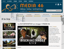 Tablet Screenshot of media46.tv